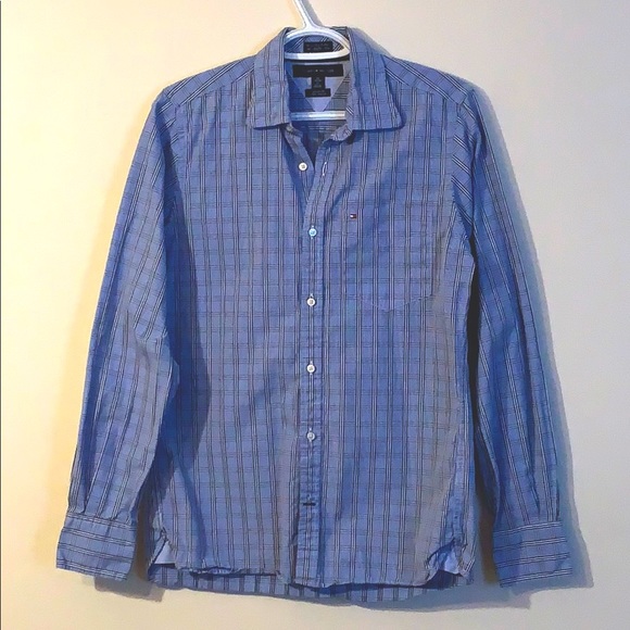 Classic Long Sleeve Plaid Dress Shirt - Picture 1 of 2